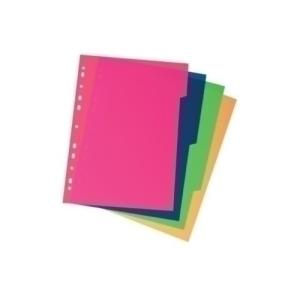 SEPARADORES CARCHIVO PP XXL Fº 4 ps. - Pack de 15 unidades