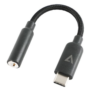 V7 Adaptador de conector de audio USB-C a 3.5 mm
