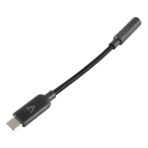 V7 Adaptador de conector de audio USB-C a 3.5 mm