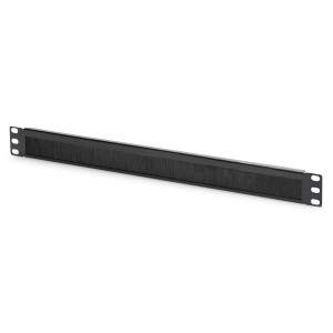Regleta de cepillos para cables para armarios de 483 mm (19")