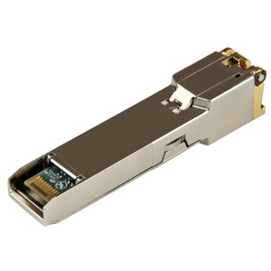 StarTech.com Módulo Transceptor SFP+ Compatible con el Modelo 10301-T de Extreme Networks - 10GBASE-T - SFP+ a RJ45 Cat6  