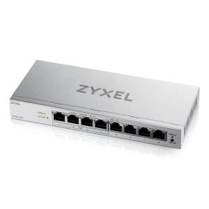 Zyxel GS1200-8HPV3 Gerido L2 Gigabit Ethernet (10 100 1000) Power over Ethernet (PoE) PC Cinzento