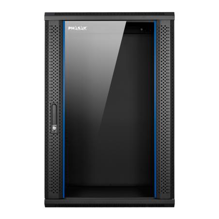 PHO 2220D armario rack 20U Bastidor de pared Negro