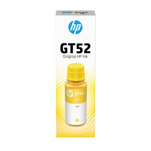 HP Botella de Tinta Original GT52 amarilla