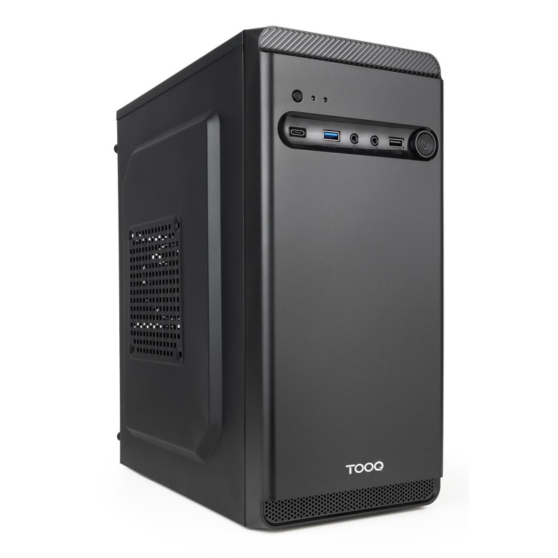 TooQ Caja Minitorre Micro-ATX “DODEKA ULTRA” Negra
