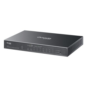 TP-Link Omada ES210GP switch Gestionado L2 Gigabit Ethernet (10 100 1000) Energía sobre Ethernet (PoE) DIN rail Negro