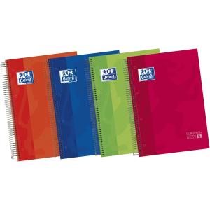 100430279 cuaderno y block A4 120 hojas Colores surtidos