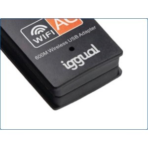iggual Adaptador USB Wifi 600 Mbps dual 2.4G 5G