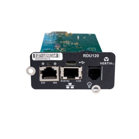 Vertiv Liebert IntelliSlot RDU120 Interno Ethernet 1000 Mbit s