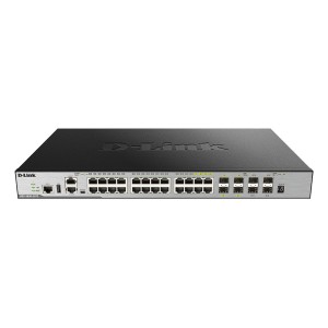 D-Link DGS-3630-28PC SI E switch Gestionado L3 Gigabit Ethernet (10 100 1000) Energía sobre Ethernet (PoE) Negro, Gris