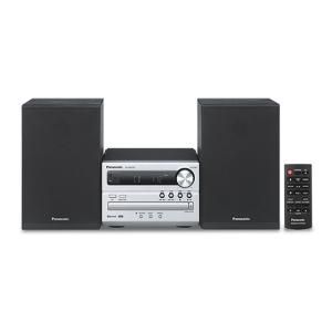SC-PM250EC-S sistema de audio para el hogar Microcadena de música para uso doméstico 20 W Plata
