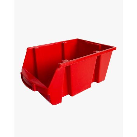 SPACY4R caja de almacenaje Cesta de almacenaje Rectangular Polipropileno (PP) Rojo