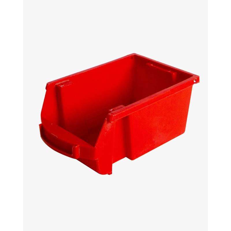 SPACY2R caja de almacenaje Cesta de almacenaje Rectangular Polipropileno (PP) Rojo