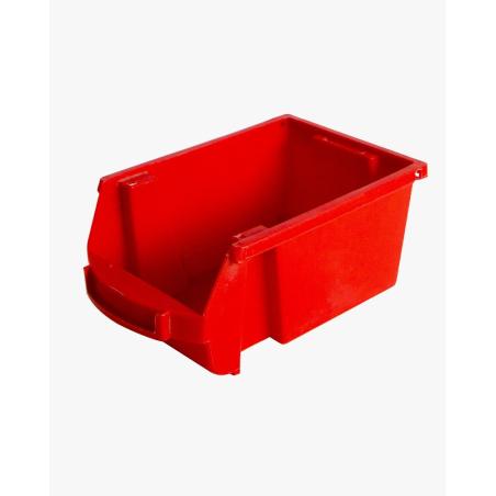 SPACY2R caja de almacenaje Cesta de almacenaje Rectangular Polipropileno (PP) Rojo
