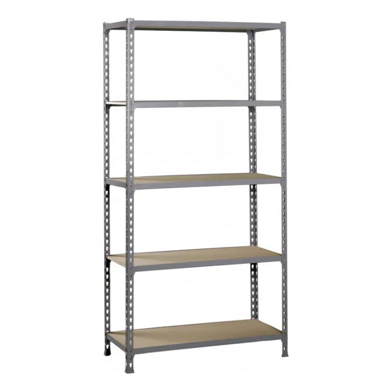 Maderclick 5/400 Aglomerado Metal Gris, Madera natural