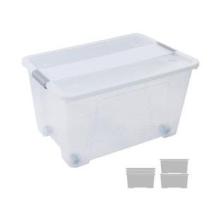 CAJA ALMA. ARCHIVO 2000 C/TAPA 52L 40X57X32CM TRAN