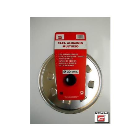 01580 tapa para alimentos Aluminio Alrededor Tapa para boles