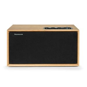 WS502 sistema de audio para el hogar Microcadena de música para uso doméstico Negro, Madera
