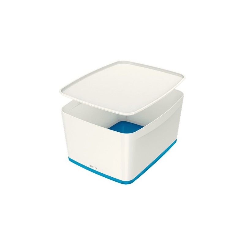 Leitz MyBox Bandeja de almacenamiento Rectangular Plástico Azul, Blanco