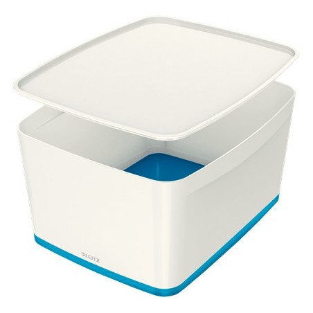 Leitz MyBox Bandeja de almacenamiento Rectangular Plástico Azul, Blanco