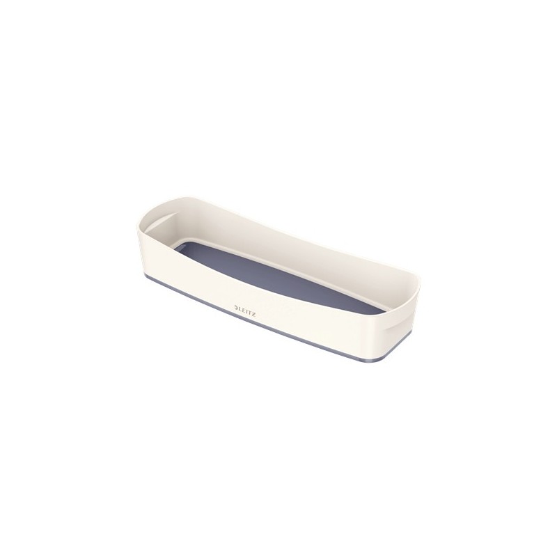 Leitz MyBox Bandeja de almacenamiento Rectangular Plástico Gris, Blanco