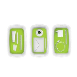 Leitz 52291054 caja de almacenaje Rectangular Plástico Verde, Blanco