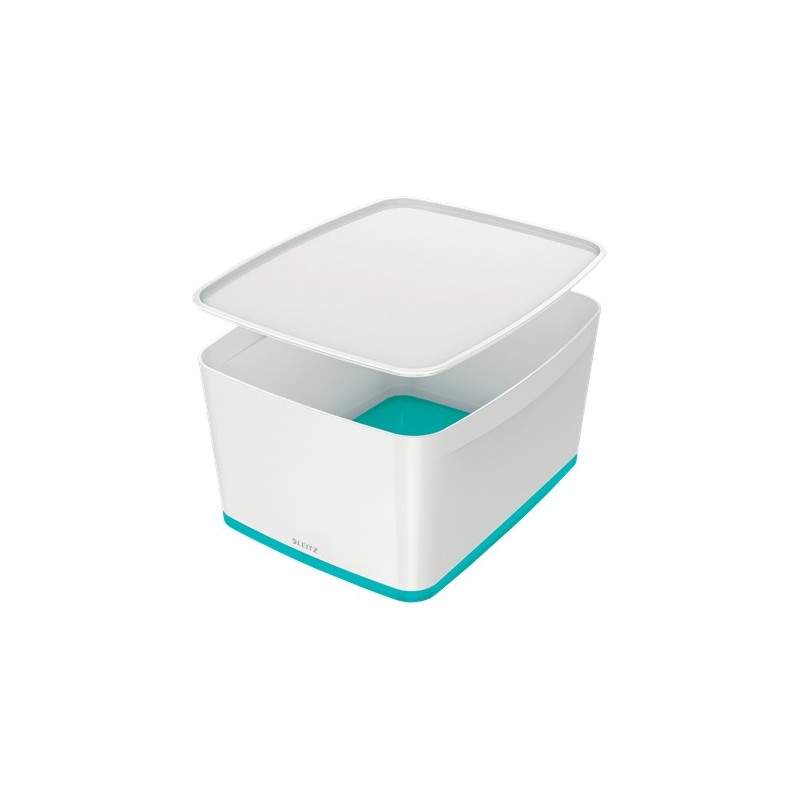 Leitz 52161051 caja de almacenaje Rectangular Plástico Azul, Blanco