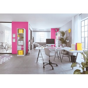 Leitz Click & Store WOW Caja de almacenaje Rectangular Caja de cartón Amarillo