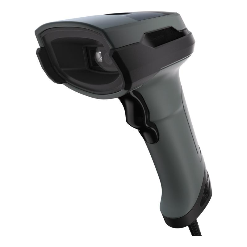 330-W Lector de códigos de barras portátil 1D/2D CMOS Negro, Gris