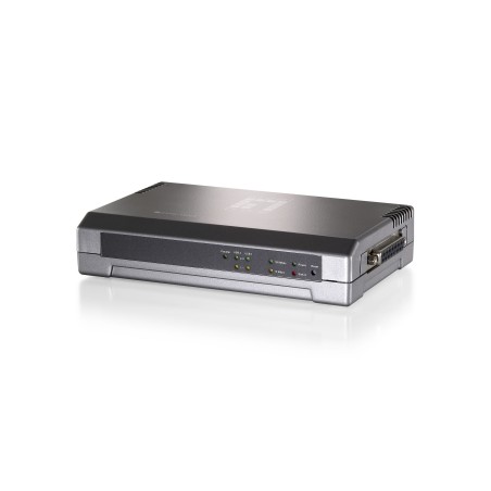 LevelOne Servidor de Impresión con 2 puertos USB y 1 puerto paralelo