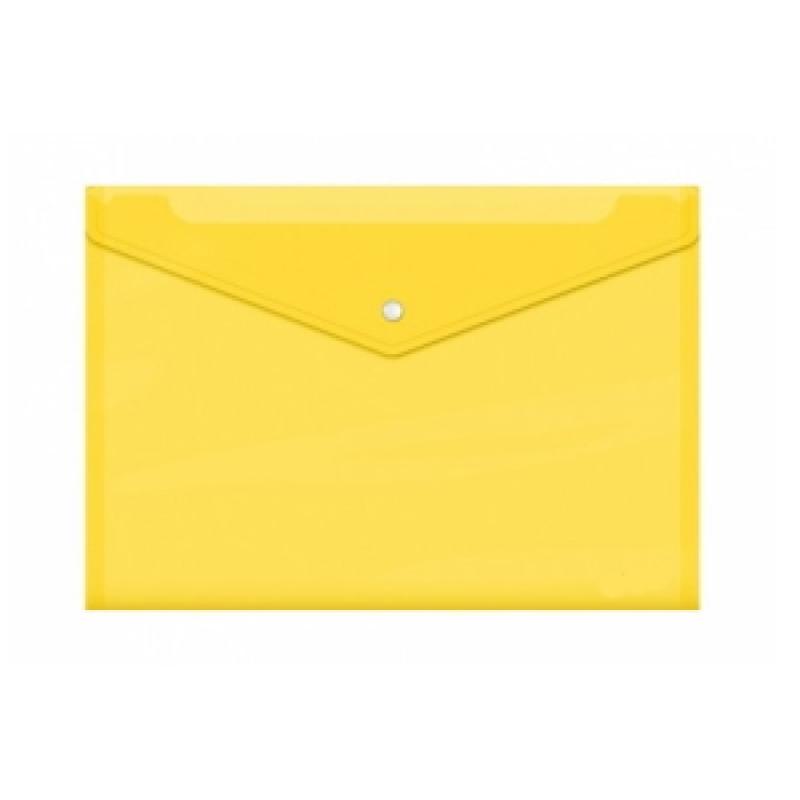 342K19 carpeta Polipropileno (PP) Translúcido, Amarillo A4+ - Pack de 10 unidades