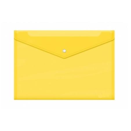 342K19 carpeta Polipropileno (PP) Translúcido, Amarillo A4+ - Pack de 10 unidades