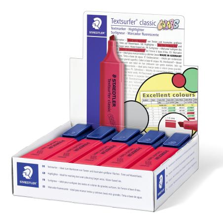 Textsurfer classic 364 C marcador 10 pieza(s) Rojo 364 C-200