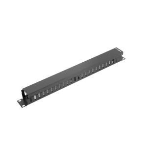 AK-1201-B accesorio de bastidor Panel de gestión de cables