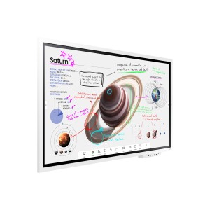 Samsung WM65B pizarra blanca interactiva 165,1 cm (65") 3840 x 2160 Pixeles Pantalla táctil Gris, Blanco