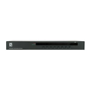 LevelOne KVM-3208 interruptor KVM Montaje en rack Negro