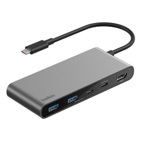 Connect USB Tipo C 5000 Mbit/s Gris