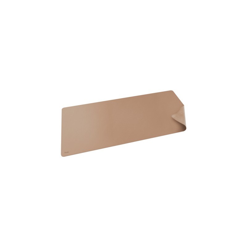 Trust Benya XXL protector de escritorio Cloruro de polivinilo (PVC) Beige