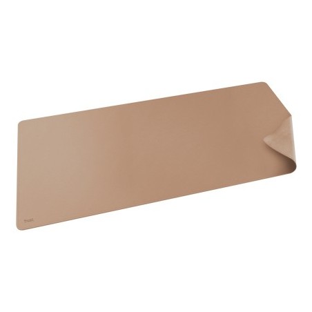 Trust Benya XXL protector de escritorio Cloruro de polivinilo (PVC) Beige