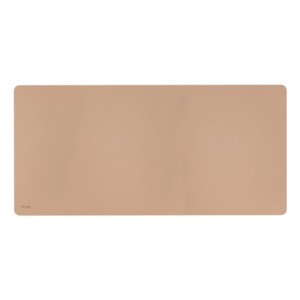Trust Benya XXL protector de escritorio Cloruro de polivinilo (PVC) Beige