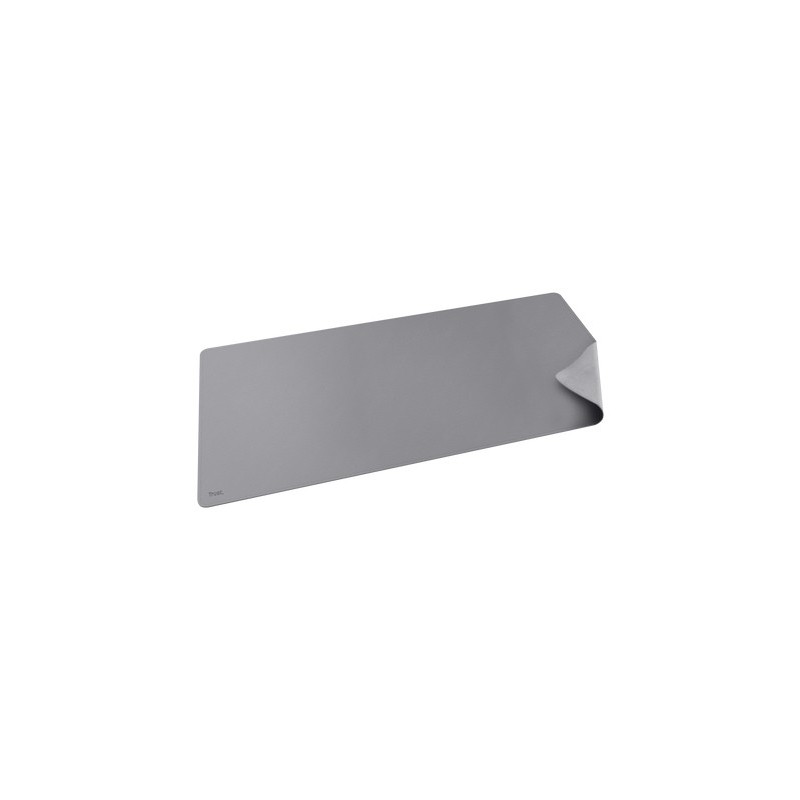 Trust Benya XXL protector de escritorio Cloruro de polivinilo (PVC) Gris