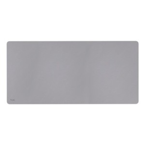 Trust Benya XXL protector de escritorio Cloruro de polivinilo (PVC) Gris