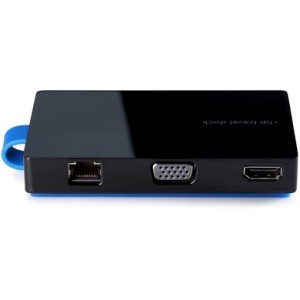 HP USB-A Travel Dock for All notebook Alámbrico USB 3.2 Gen 1 (3.1 Gen 1) Type-A Negro