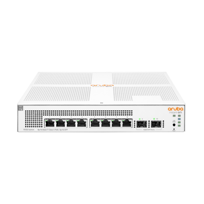Aruba Instant On 1930 Gestionado L2+ Gigabit Ethernet (10/100/1000) Energía sobre Ethernet (PoE) 1U Blanco