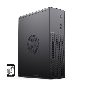 CoolBox CAJA MATX SLIM T100 USB-C 3.2 GEN1 FULL METAL S FTE + 1 VENT. 90MM