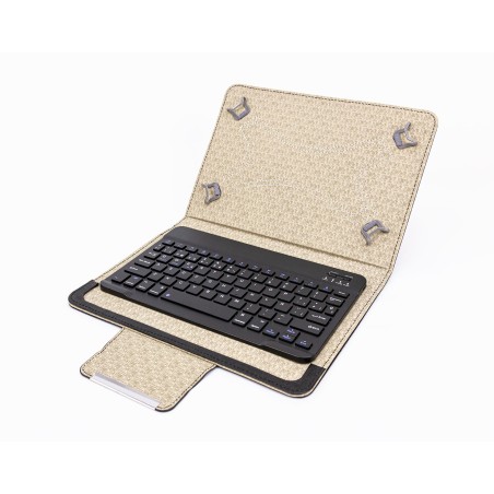 TAL-CV3007BLK funda para tablet 25,4 cm (10") Funda delantera Negro