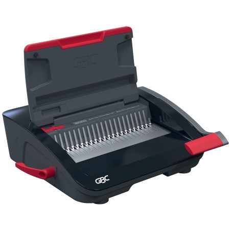GBC CombBind CB20 Encuadernadora de canutillo 240 hojas Negro, Rojo