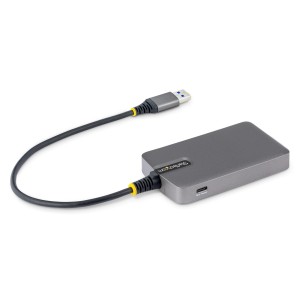 StarTech.com 5G4AC-USB-A-HUB hub de interfaz USB 3.2 Gen 1 (3.1 Gen 1) Type-A 5000 Mbit s Gris
