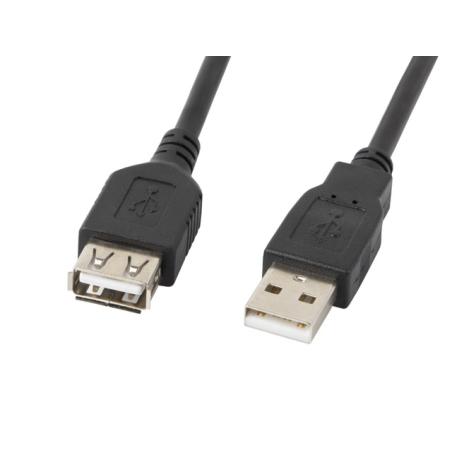 CA-USBE-10CC-0050-BK cable USB USB 2.0 5 m USB A Negro