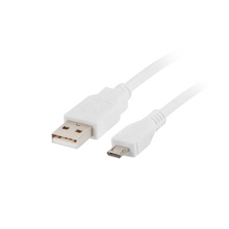 CA-USBM-10CC-0018-W cable USB USB 2.0 1,8 m Micro-USB B USB A Blanco